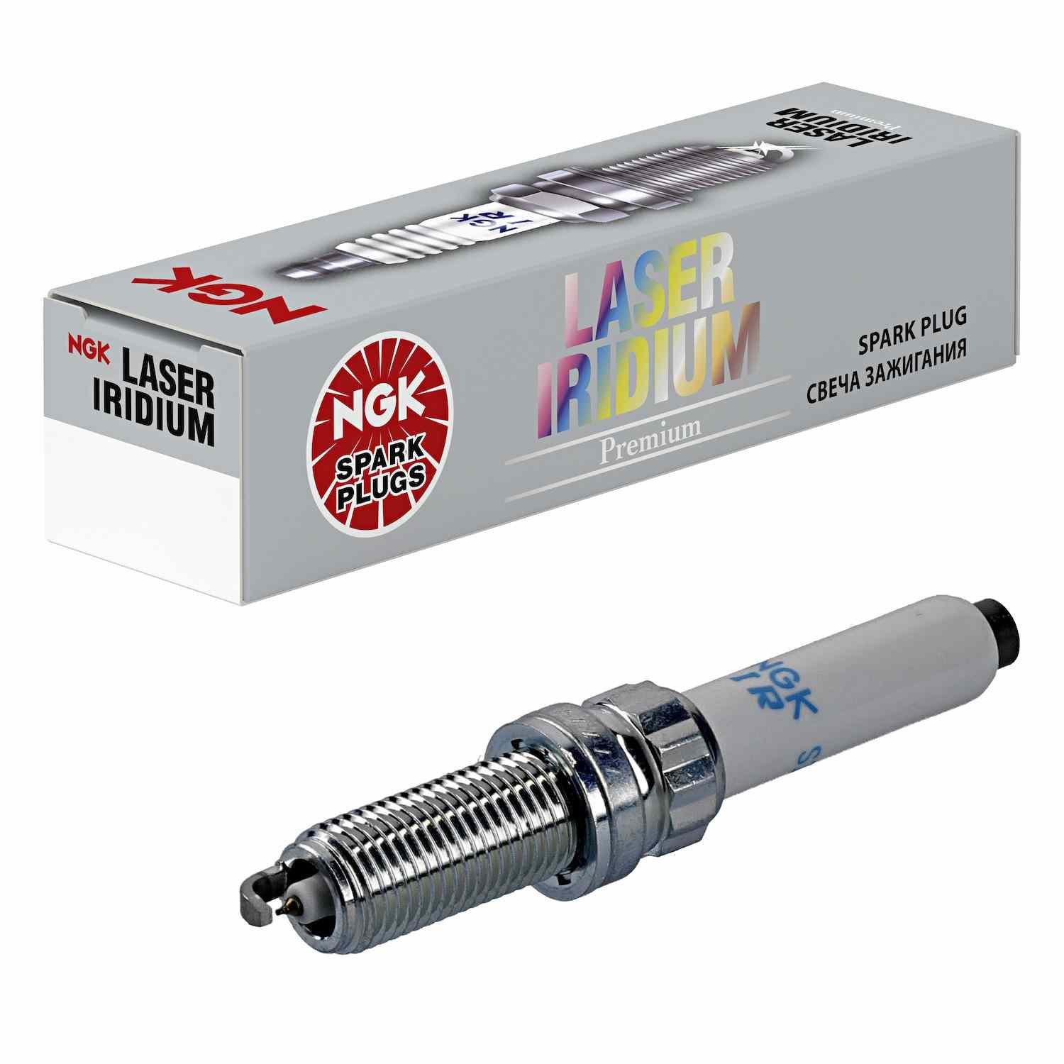 NGK Laser Iridium Spark Plugs Box of 4 (SILKGR9A7ES) 93560