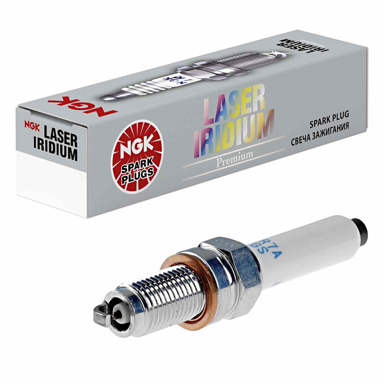 NGK Iridium Spark Plug Box of 4 (IKER7A8EGS) 94224