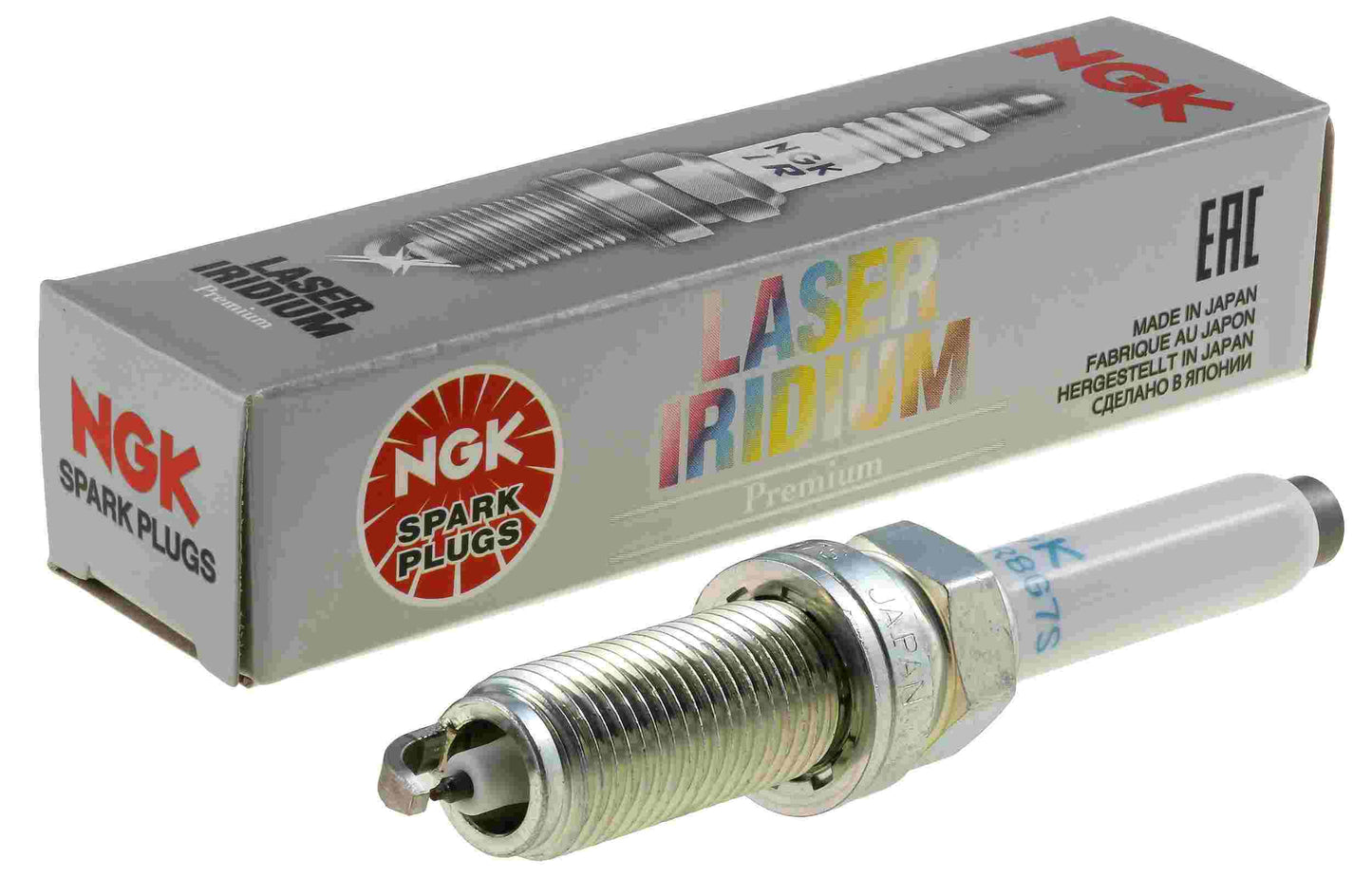 NGK Laser Iridium Spark Plug Box of 4 (SILZKFR8G7S) 96427