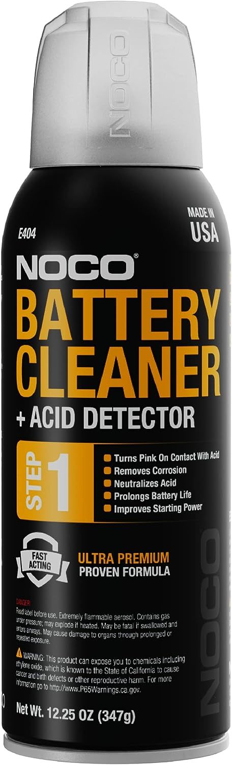 NOCO Battery Cleaner and Acid Dectector 12.25 oz Oils, Fluids and Sealer Cleaners and Degreasers main image