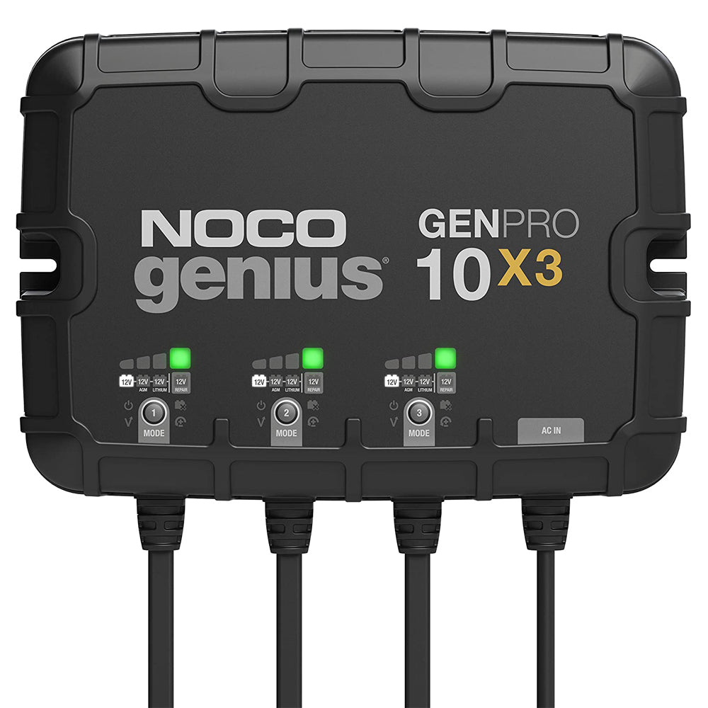 NOCO Battery Charger 3-Bank 30 Amp Onboard Shop Equipment Battery Chargers main image