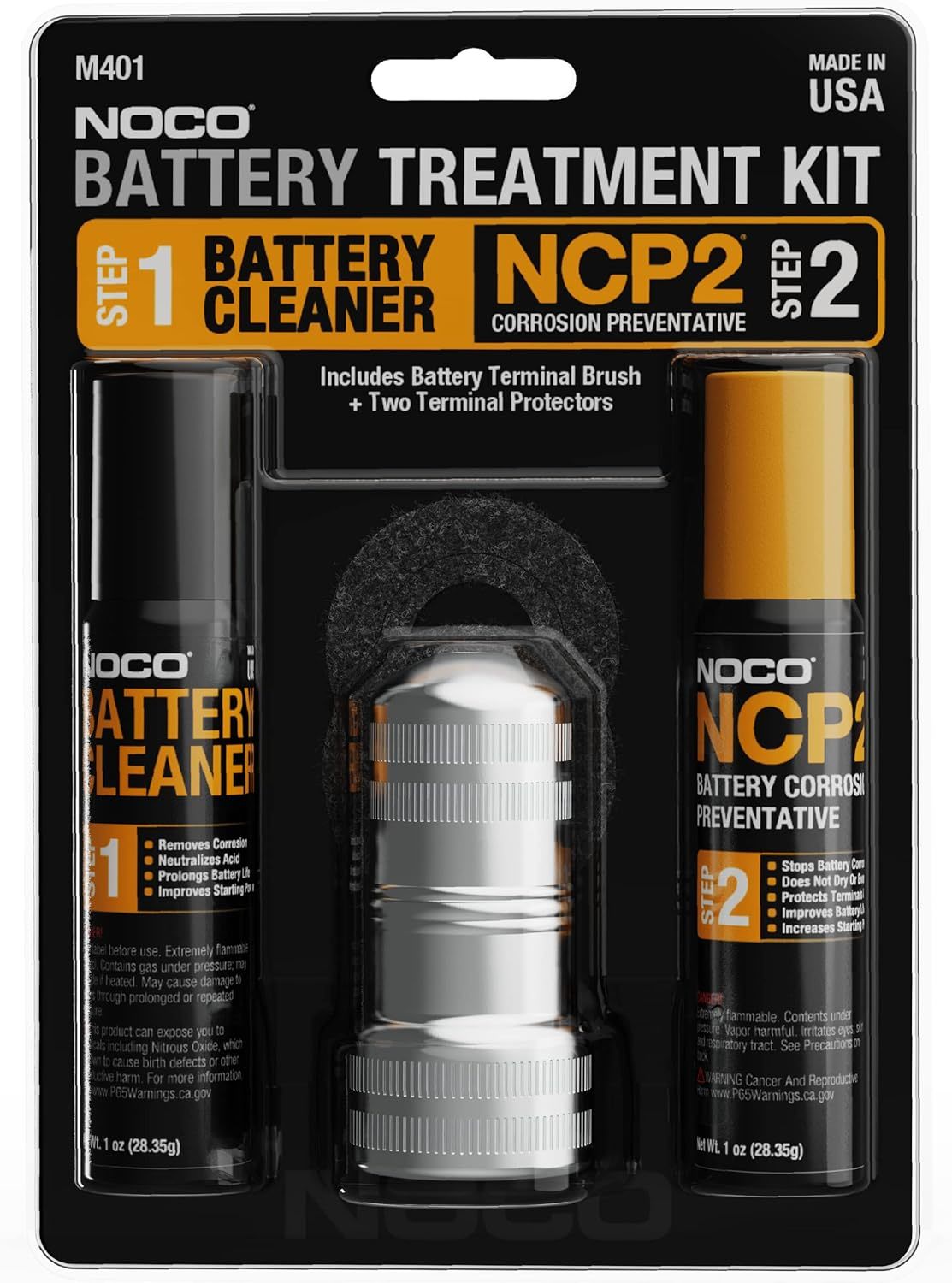 NOCO Battery Treatment Kit Cleaner & Protector Oils, Fluids and Sealer Cleaners and Degreasers main image