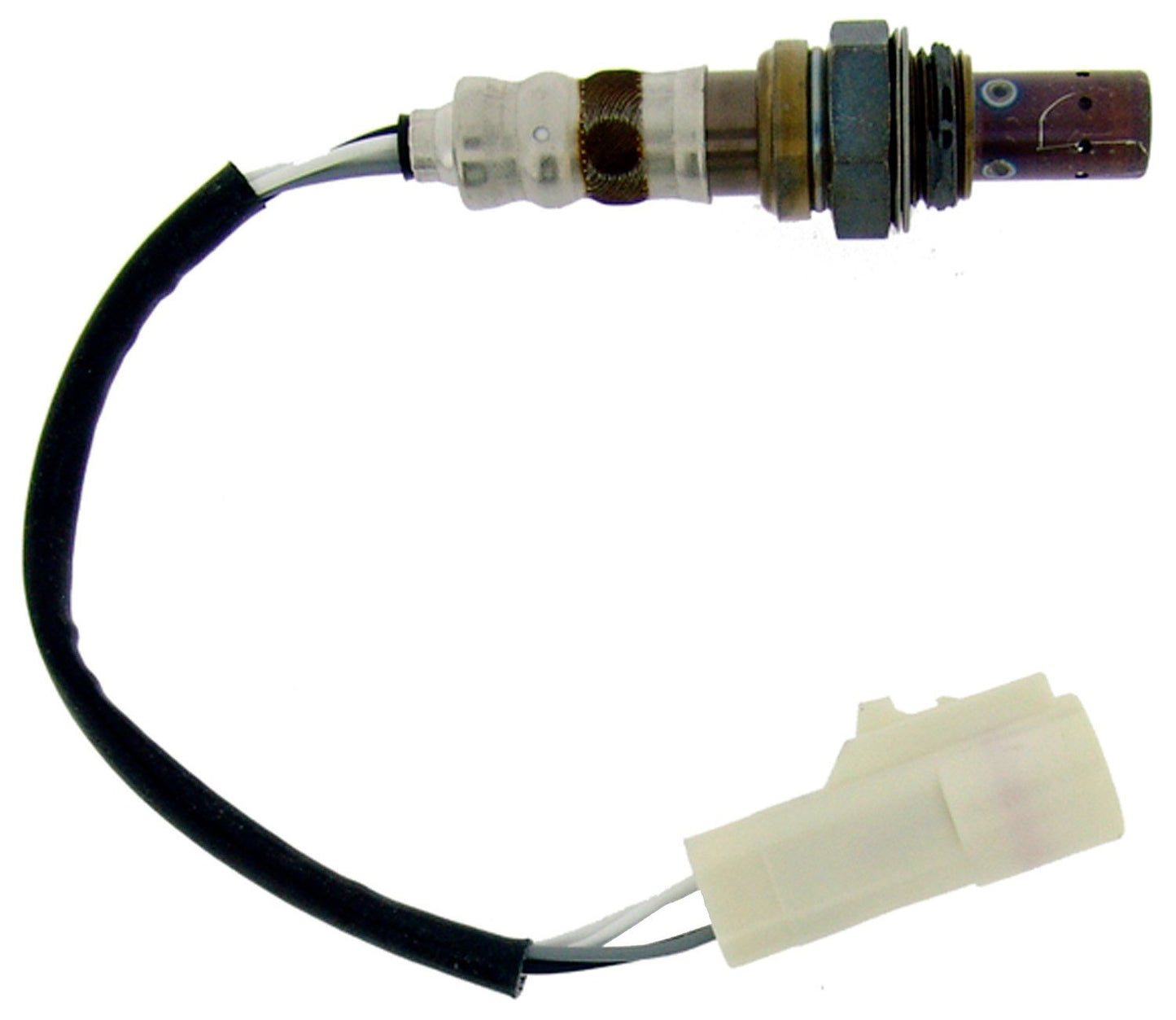 NGK Switching Oxygen Sensor: 4 Wire, 10.75" Long, Heated, Direct Fit 22046