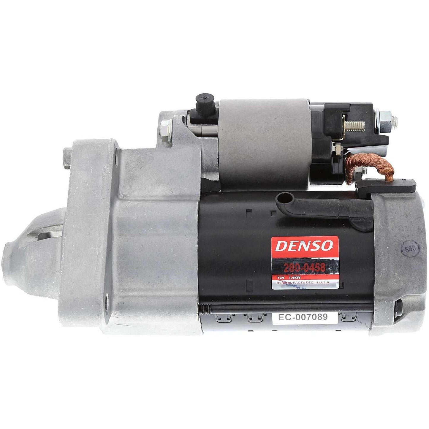 DENSO Auto Parts DENSO First Time FitÂ® Starter Motor â€“ Remanufactured 280-0458