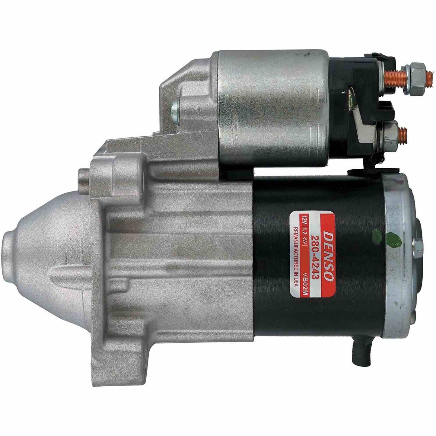 DENSO Auto Parts DENSO First Time FitÂ® Starter Motor â€“ Remanufactured 280-4243