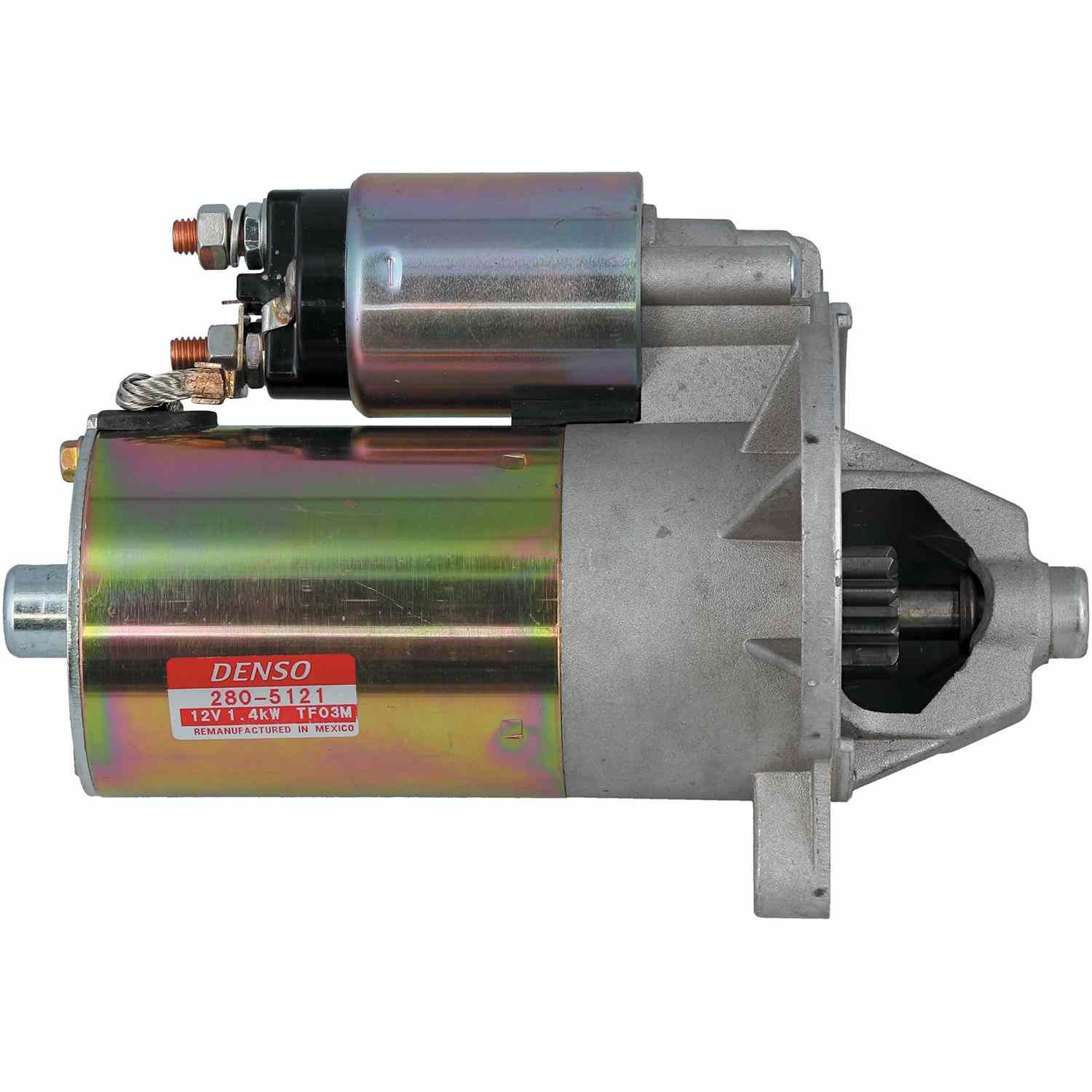 DENSO Auto Parts DENSO First Time FitÂ® Starter Motor â€“ Remanufactured 280-5121