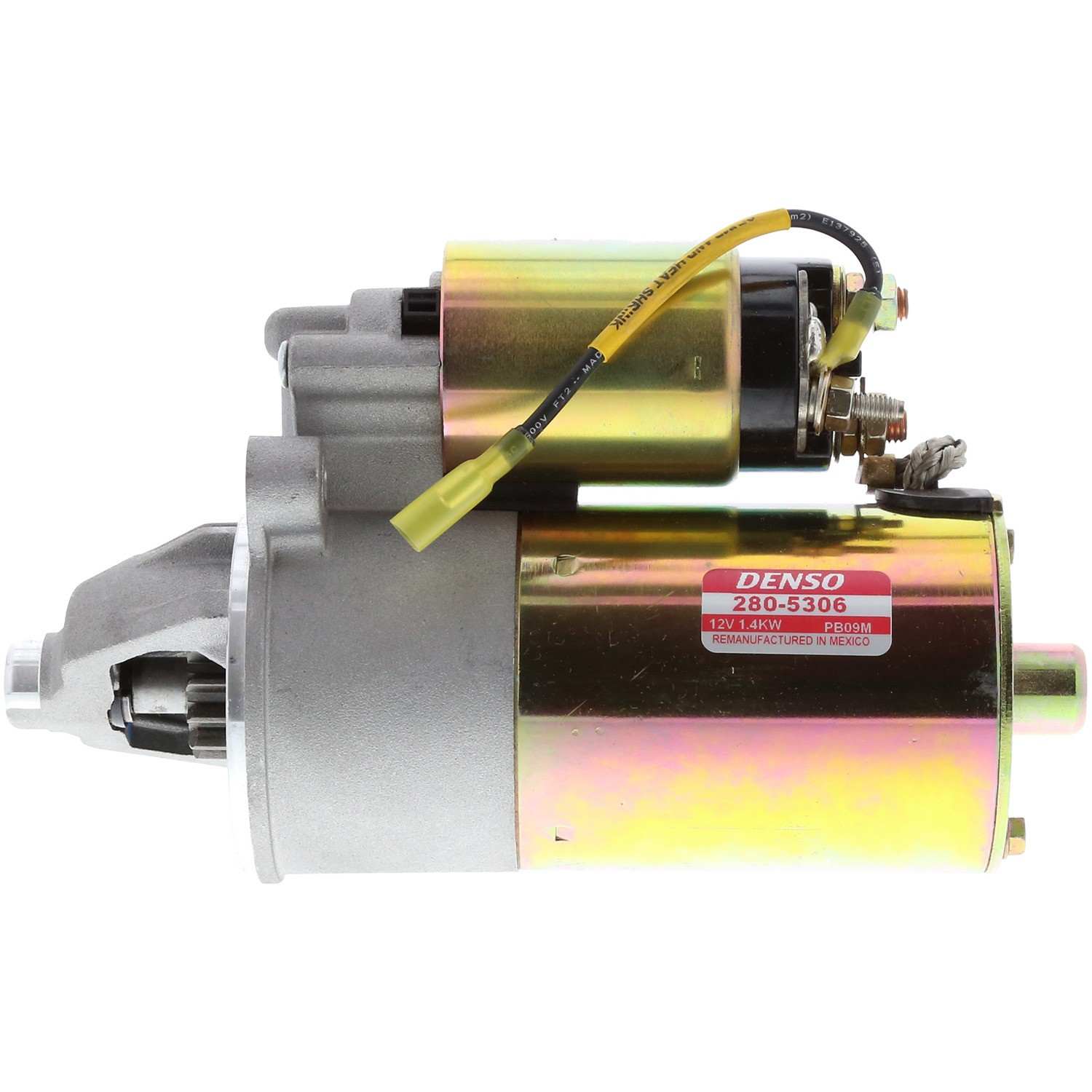 DENSO Auto Parts DENSO First Time FitÂ® Starter Motor â€“ Remanufactured 280-5306