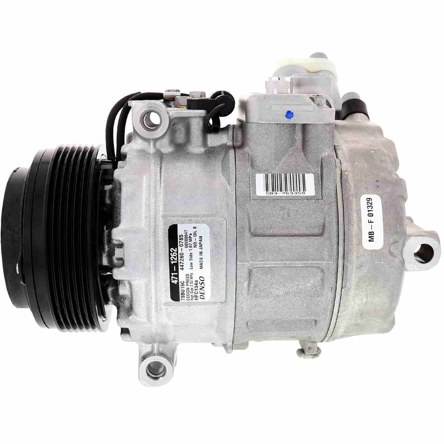 DENSO Auto Parts New A/C Compressor 471-1262