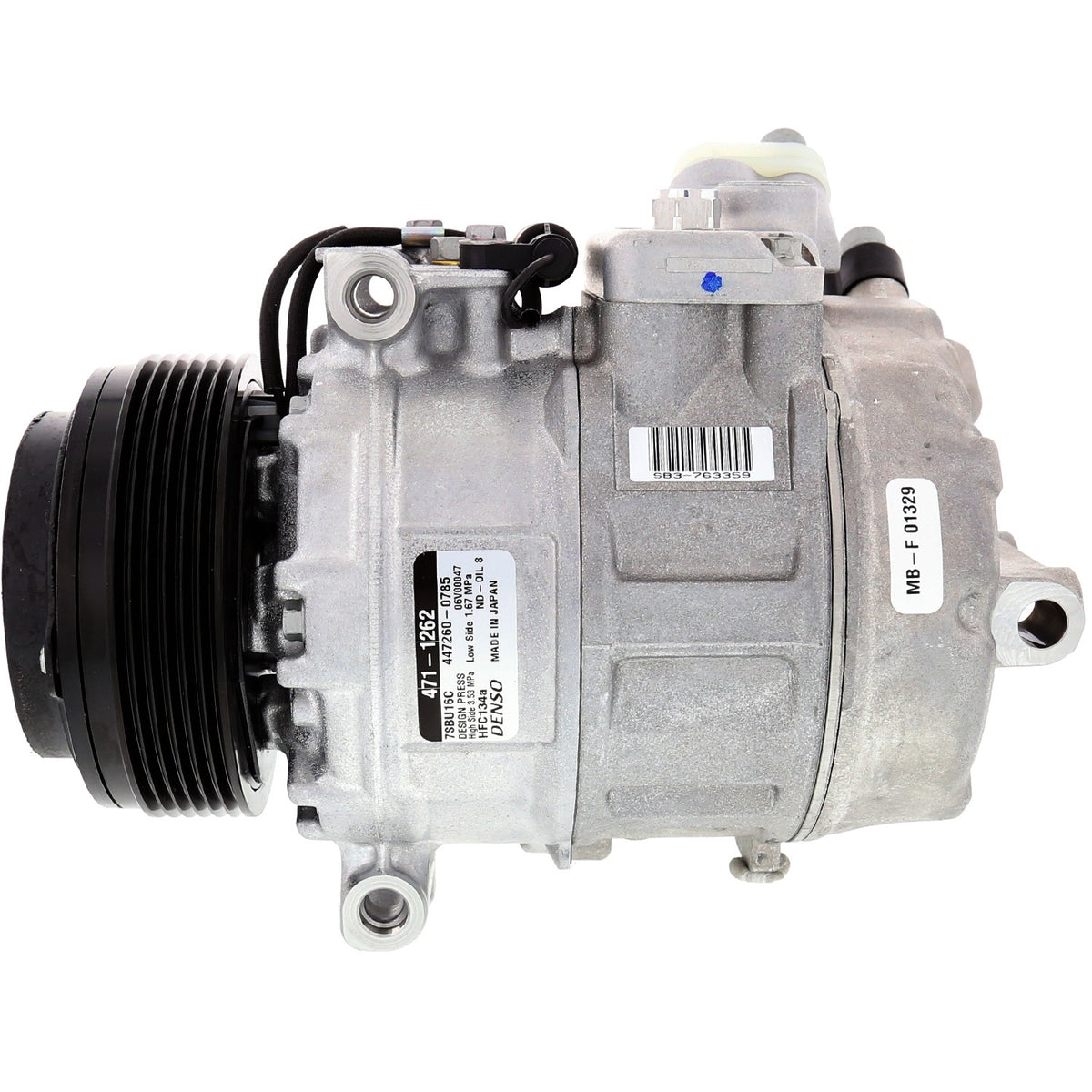 DENSO Auto Parts New A/C Compressor 471-1262