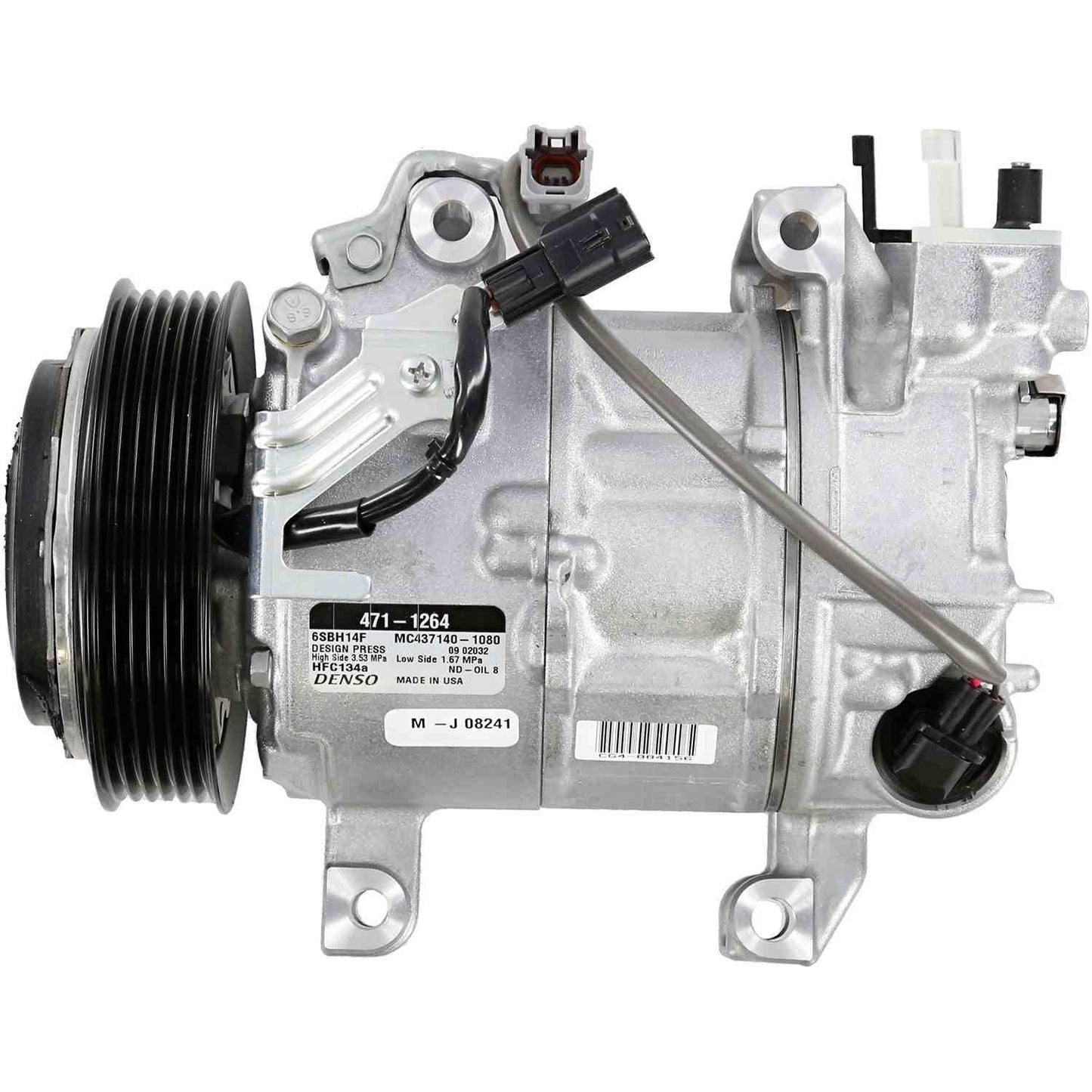 DENSO Auto Parts New A/C Compressor 471-1264