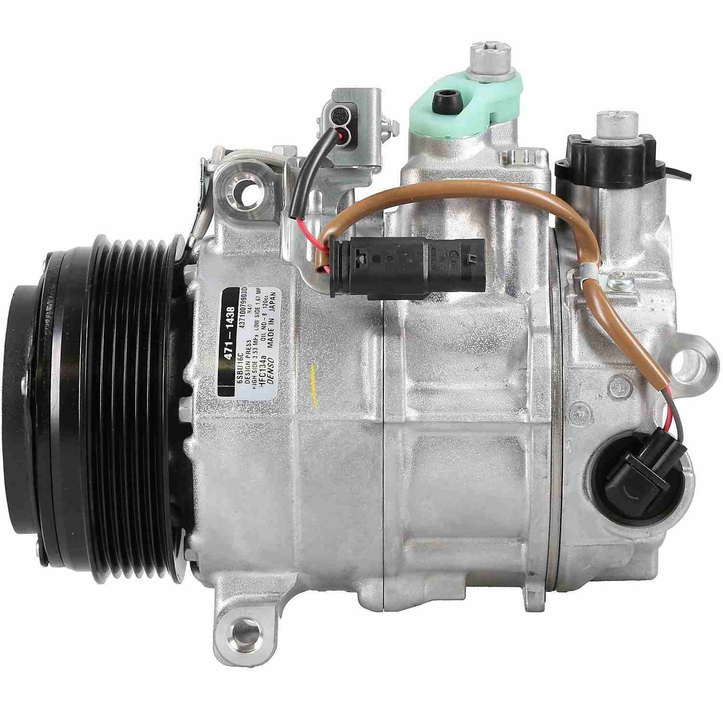 DENSO Auto Parts New A/C Compressor 471-1438