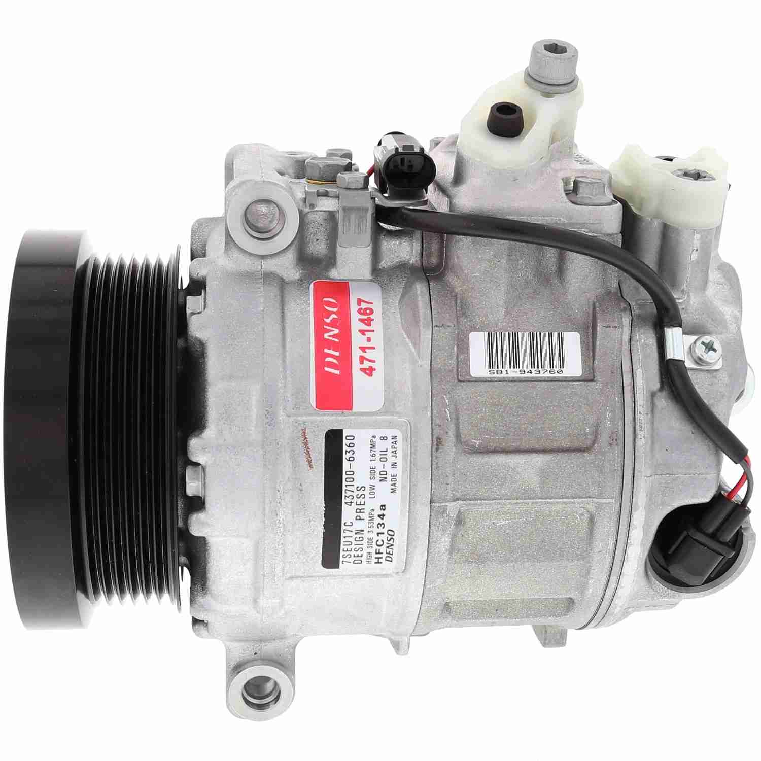 DENSO Auto Parts A/C Compressor 471-1467