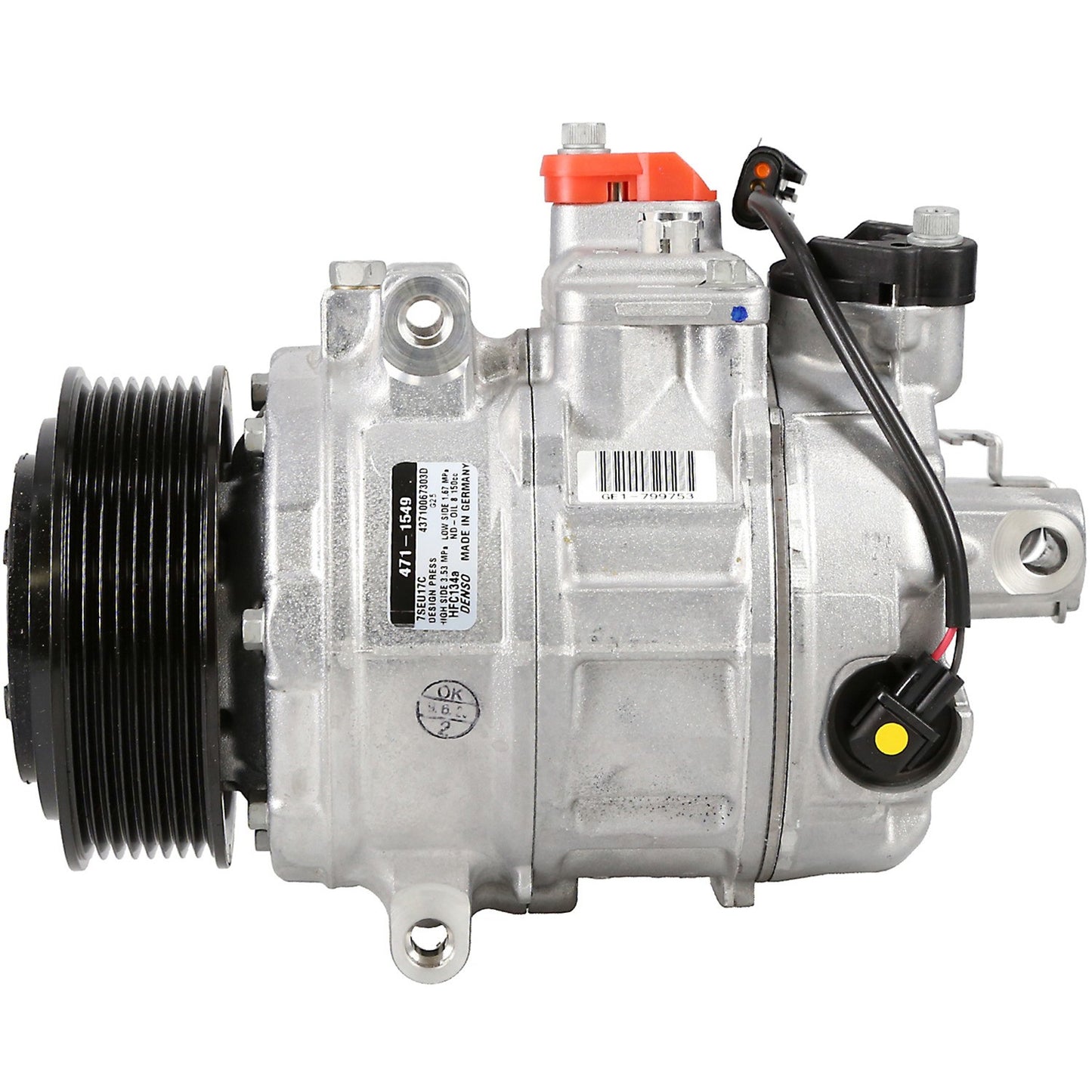 DENSO Auto Parts New A/C Compressor 471-1549