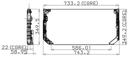 DENSO Auto Parts A/C Condenser 477-0103