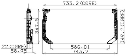 DENSO Auto Parts A/C Condenser 477-0103