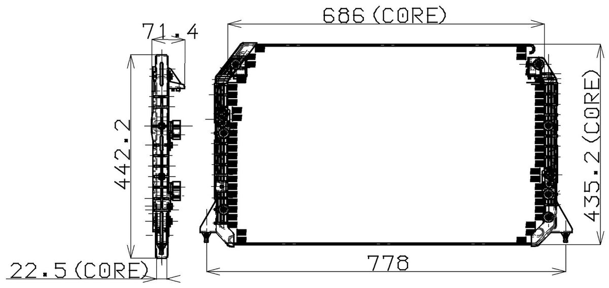 Denso A/C Condenser