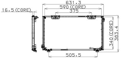 Denso A/C Condenser