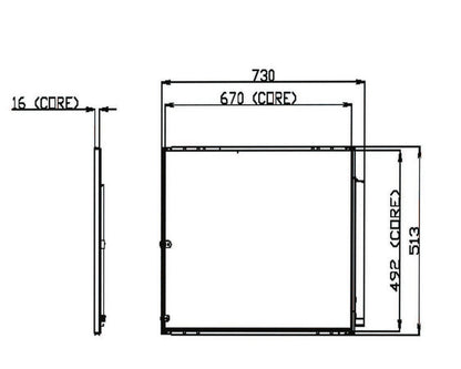 DENSO Auto Parts A/C Condenser 477-0567