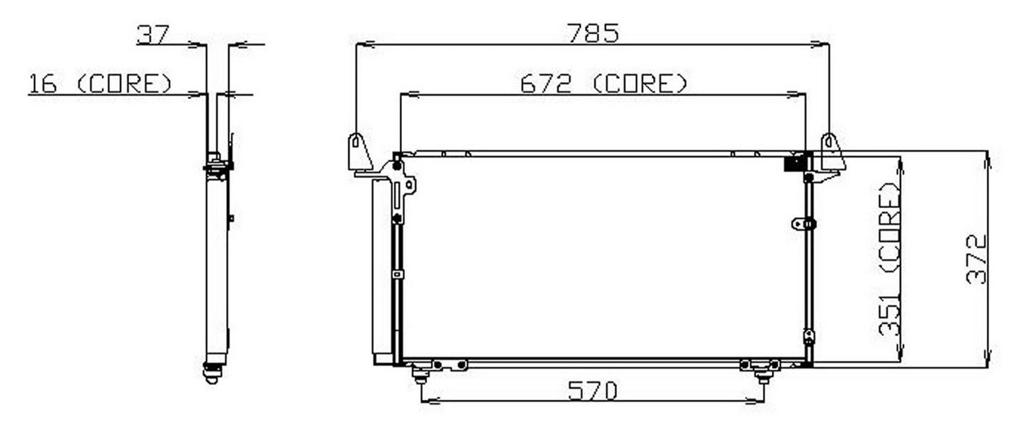 Denso A/C Condenser