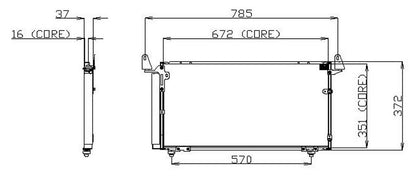 Denso A/C Condenser