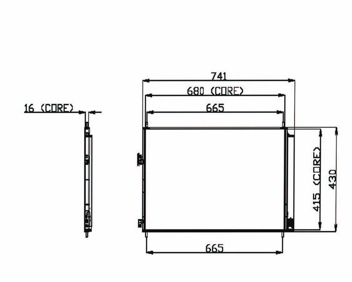 Denso A/C Condenser