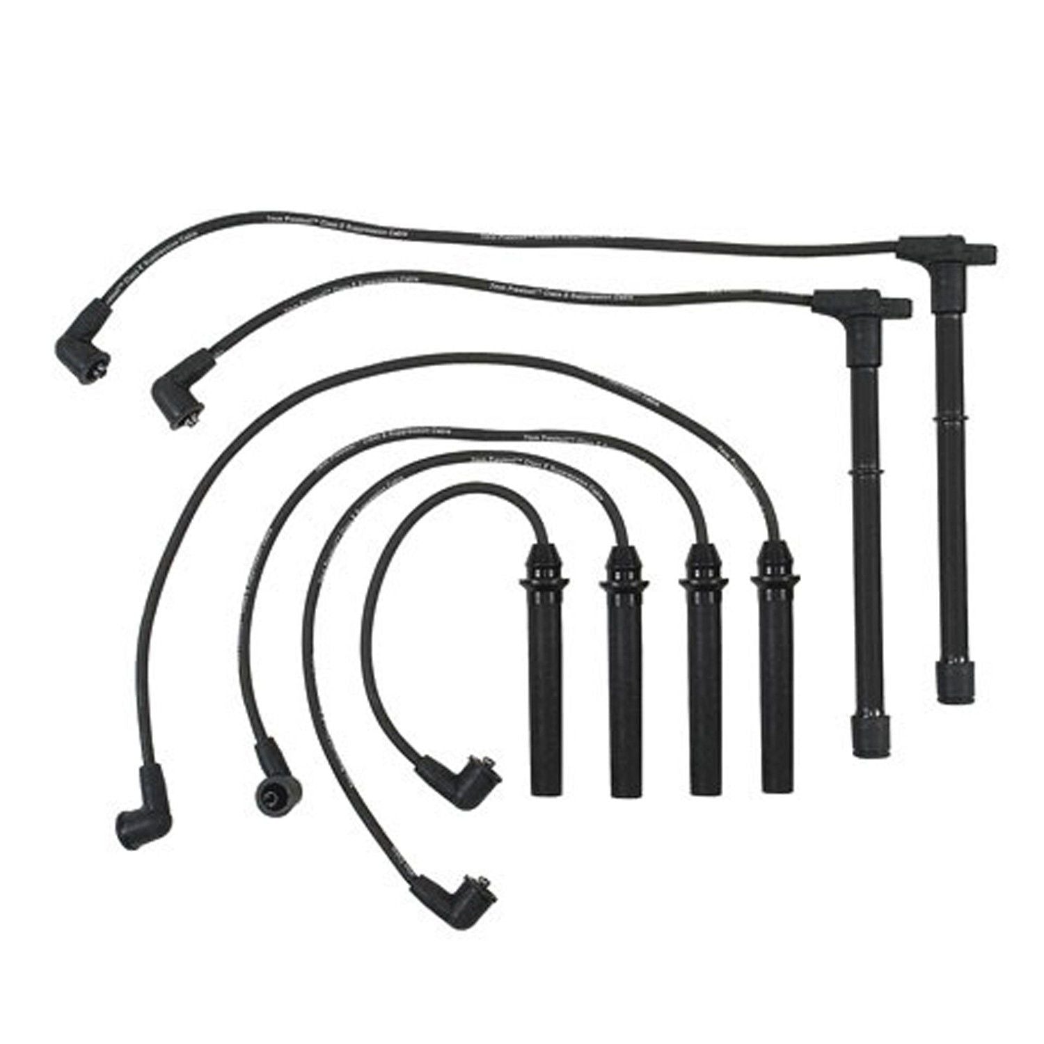 DENSO Auto Parts Spark Plug Wire Set 671-6201