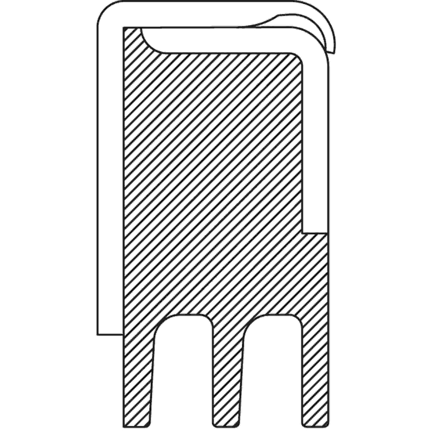National Wheel Seal 200354