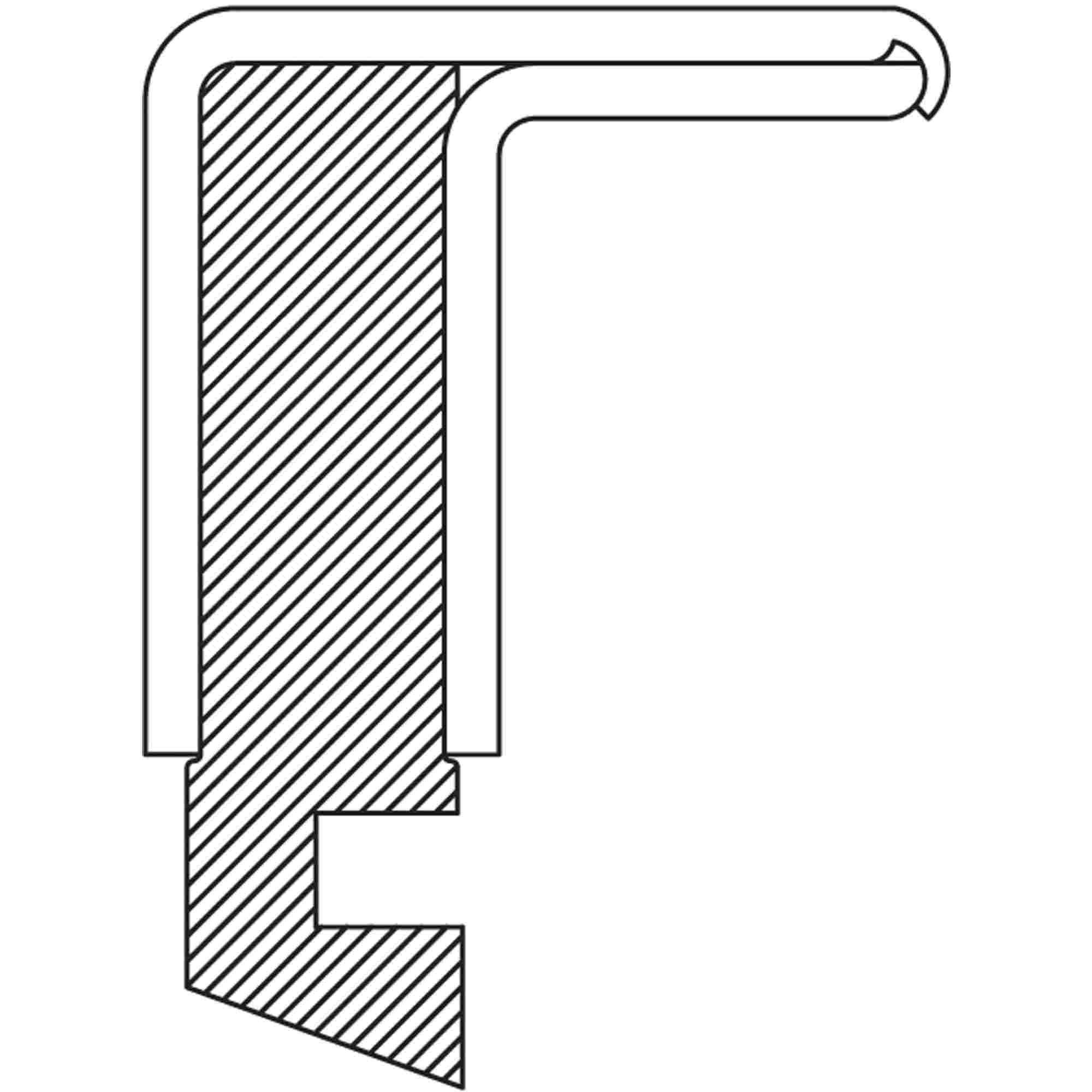 National Wheel Seal 203006