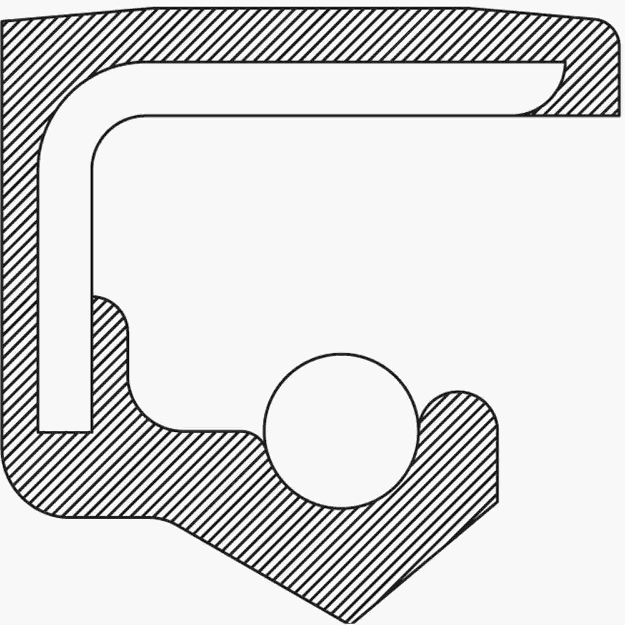 National Differential Pinion Seal 224570