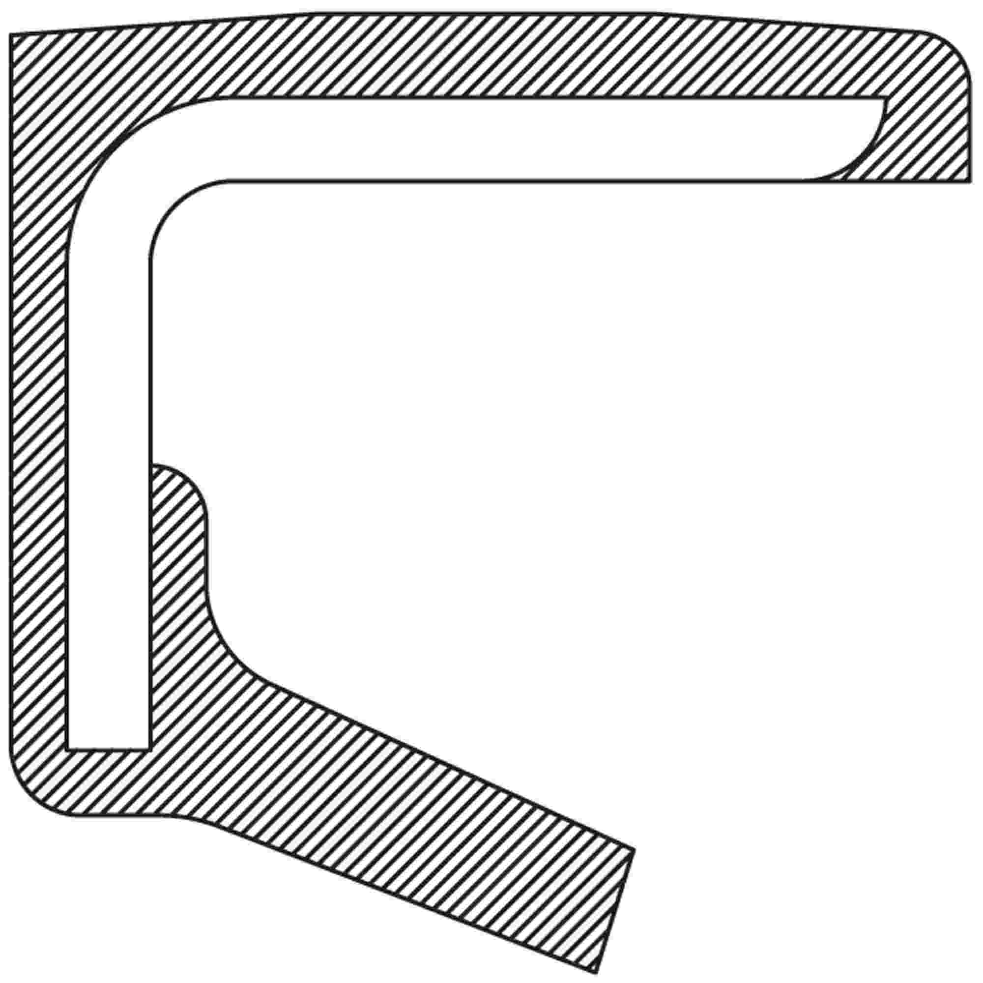 National Wheel Seal 340823