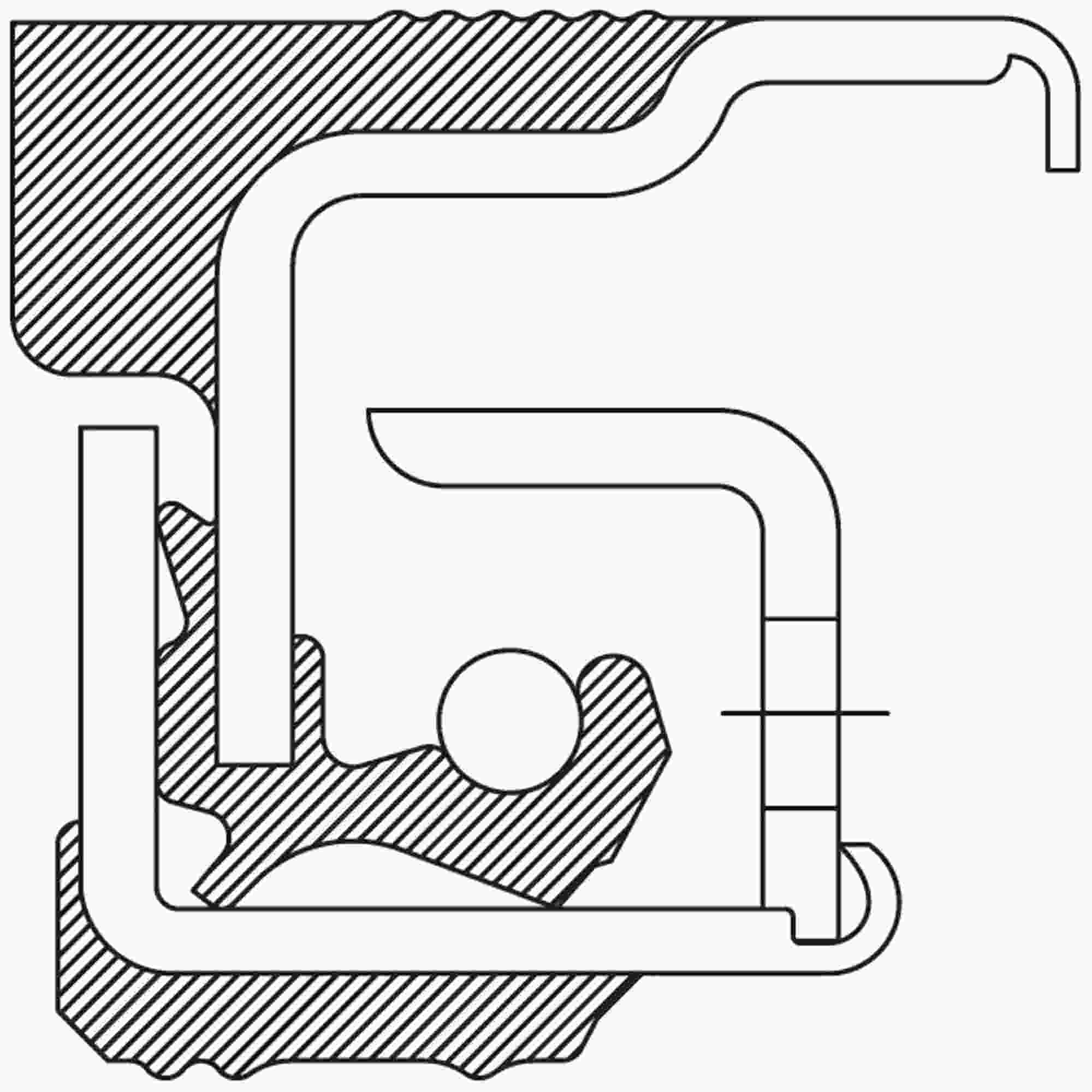 National Wheel Seal 370001A