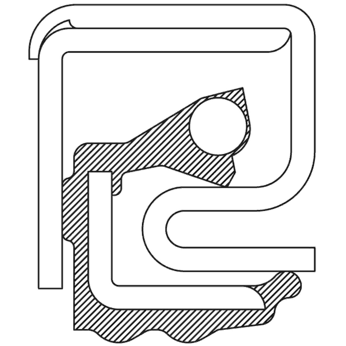 National Wheel Seal 370063A