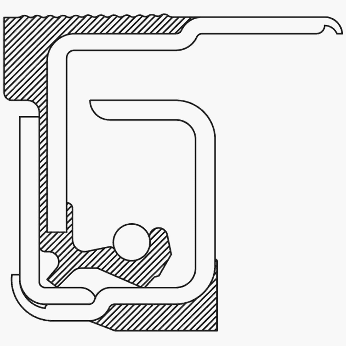 National Wheel Seal 370132A