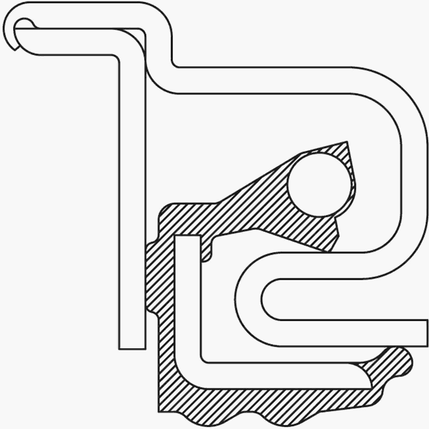 National Wheel Seal 370165A