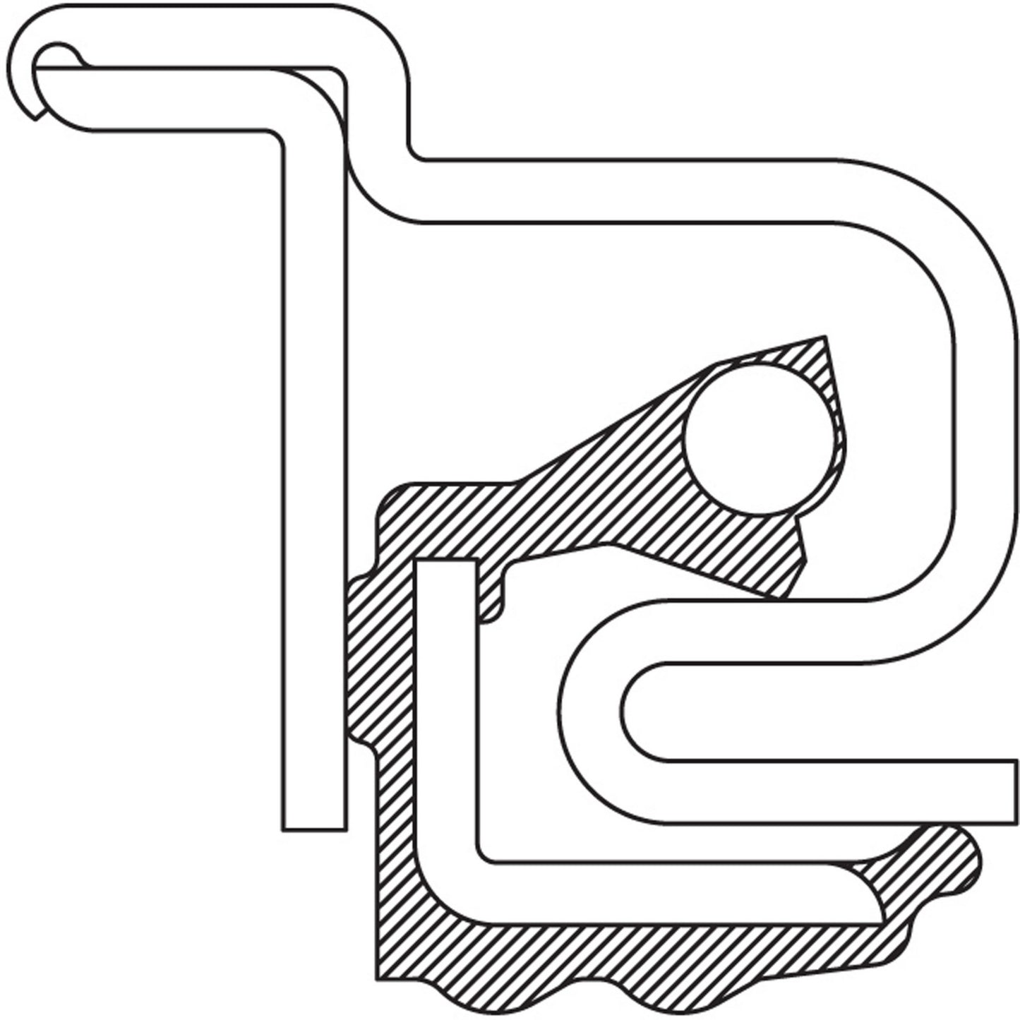 National Wheel Seal 370165A