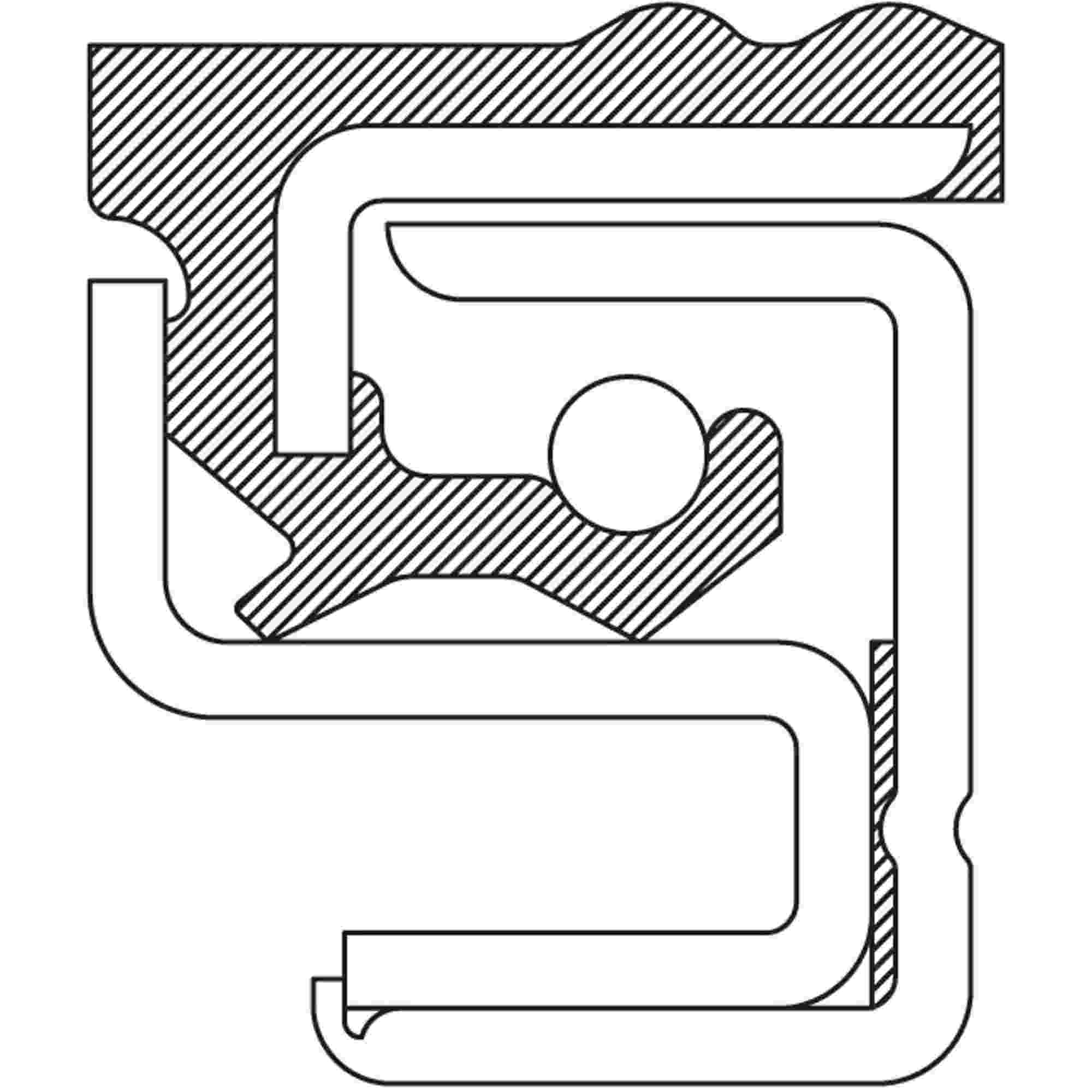 National Wheel Seal 376590A