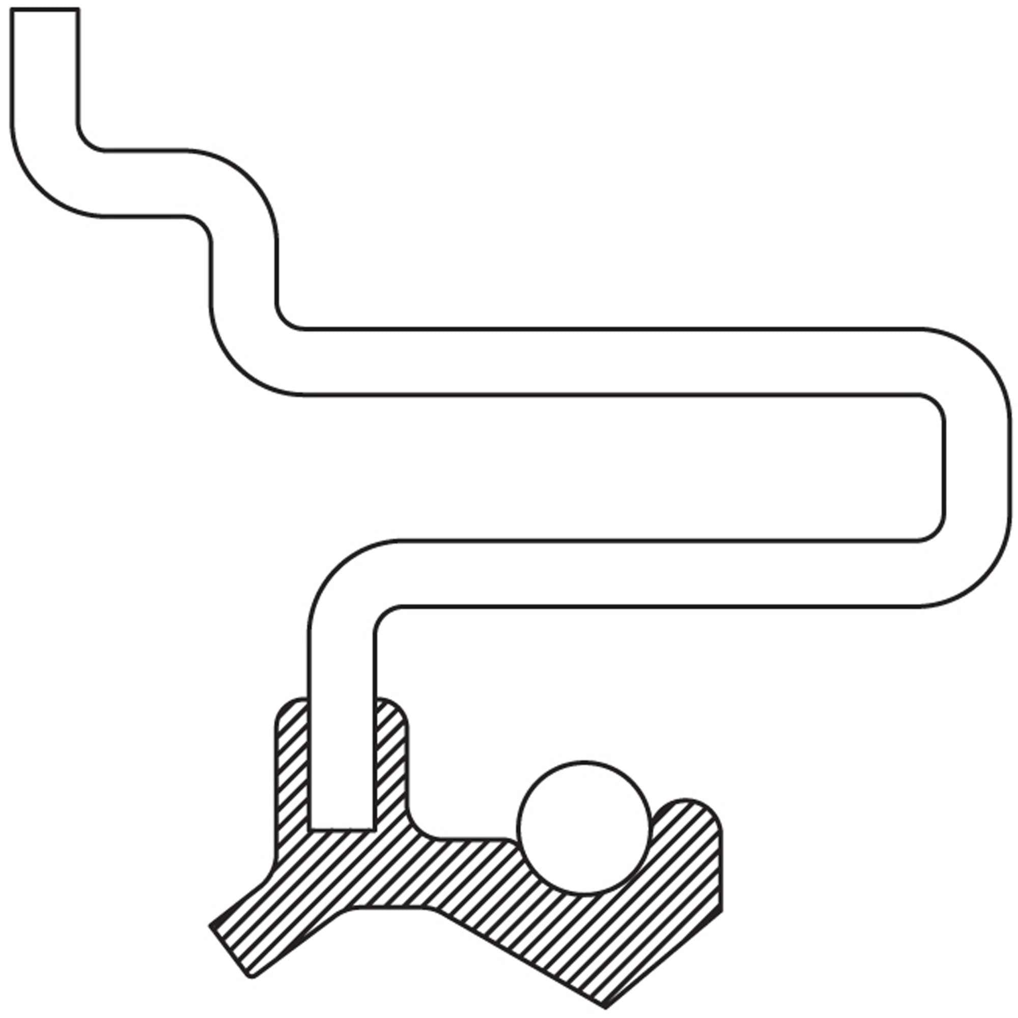 National Differential Pinion Seal 3896