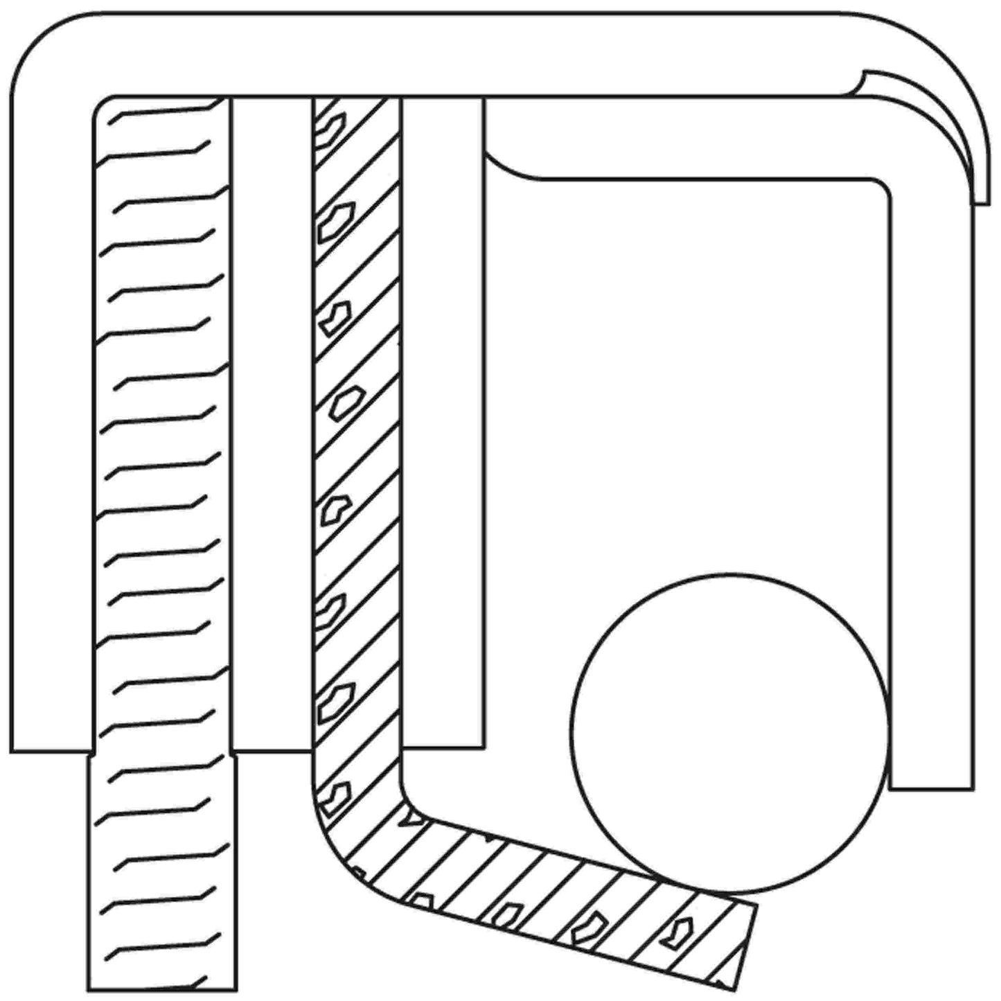 National Engine Crankshaft Seal 6186