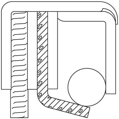 National Engine Crankshaft Seal 6186