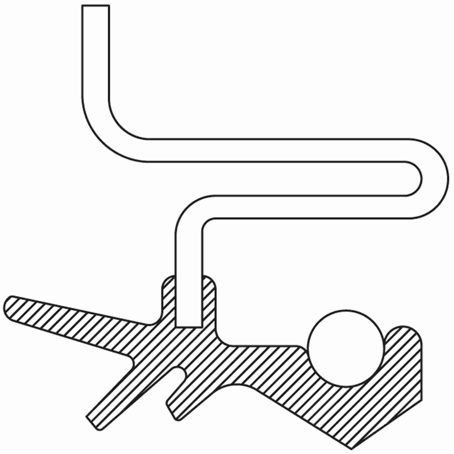 National Differential Pinion Seal 710481