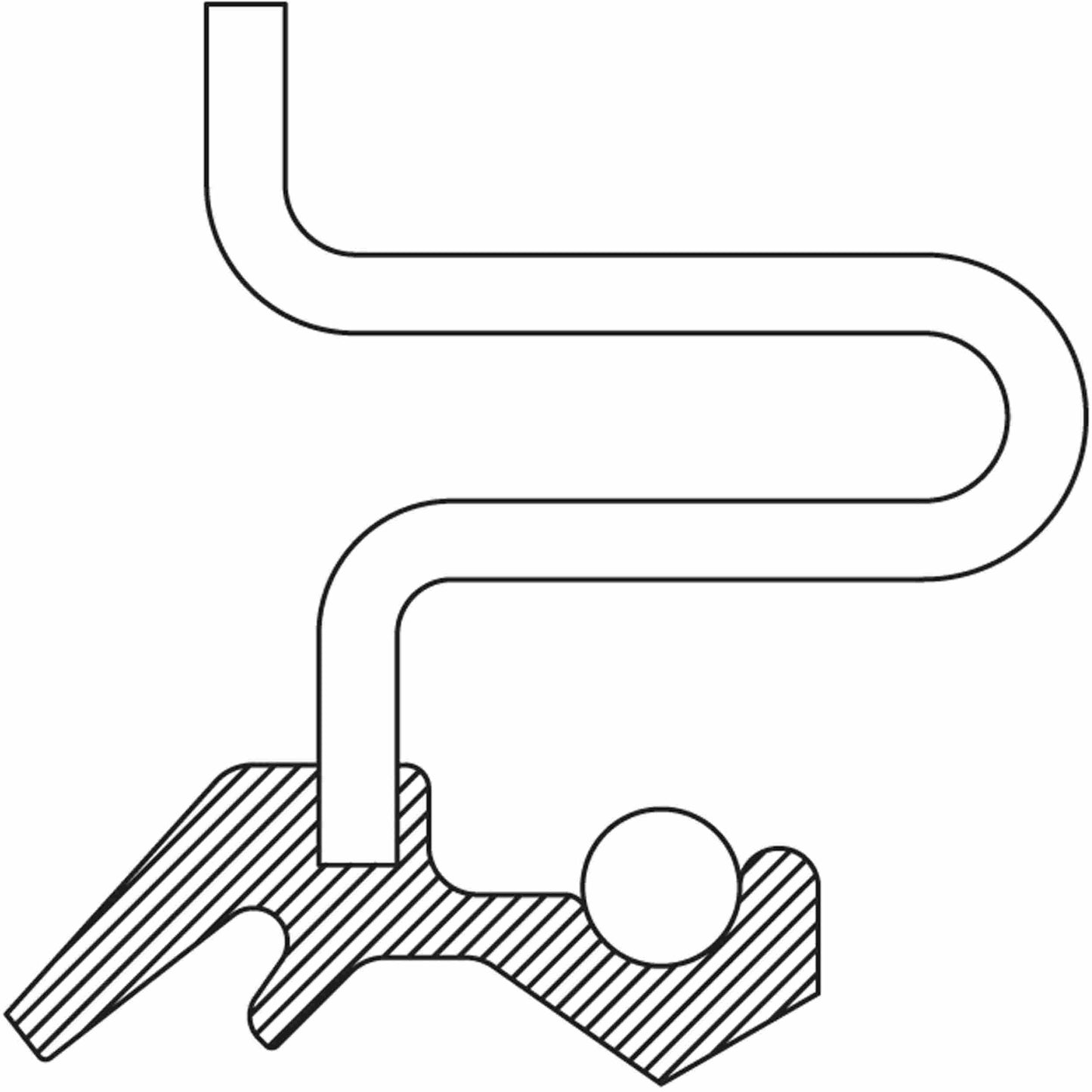 National Differential Pinion Seal 710506