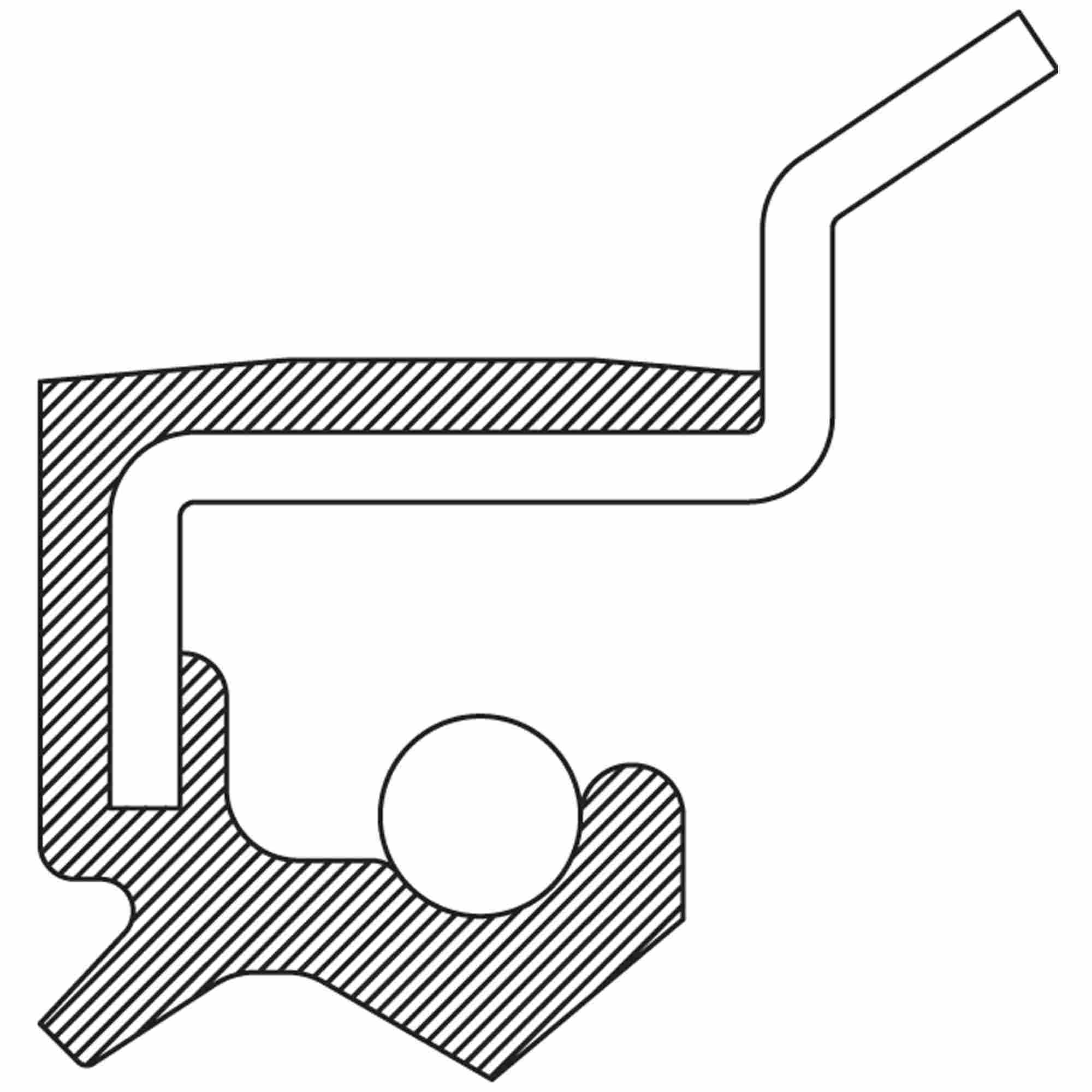 National Wheel Seal 710586