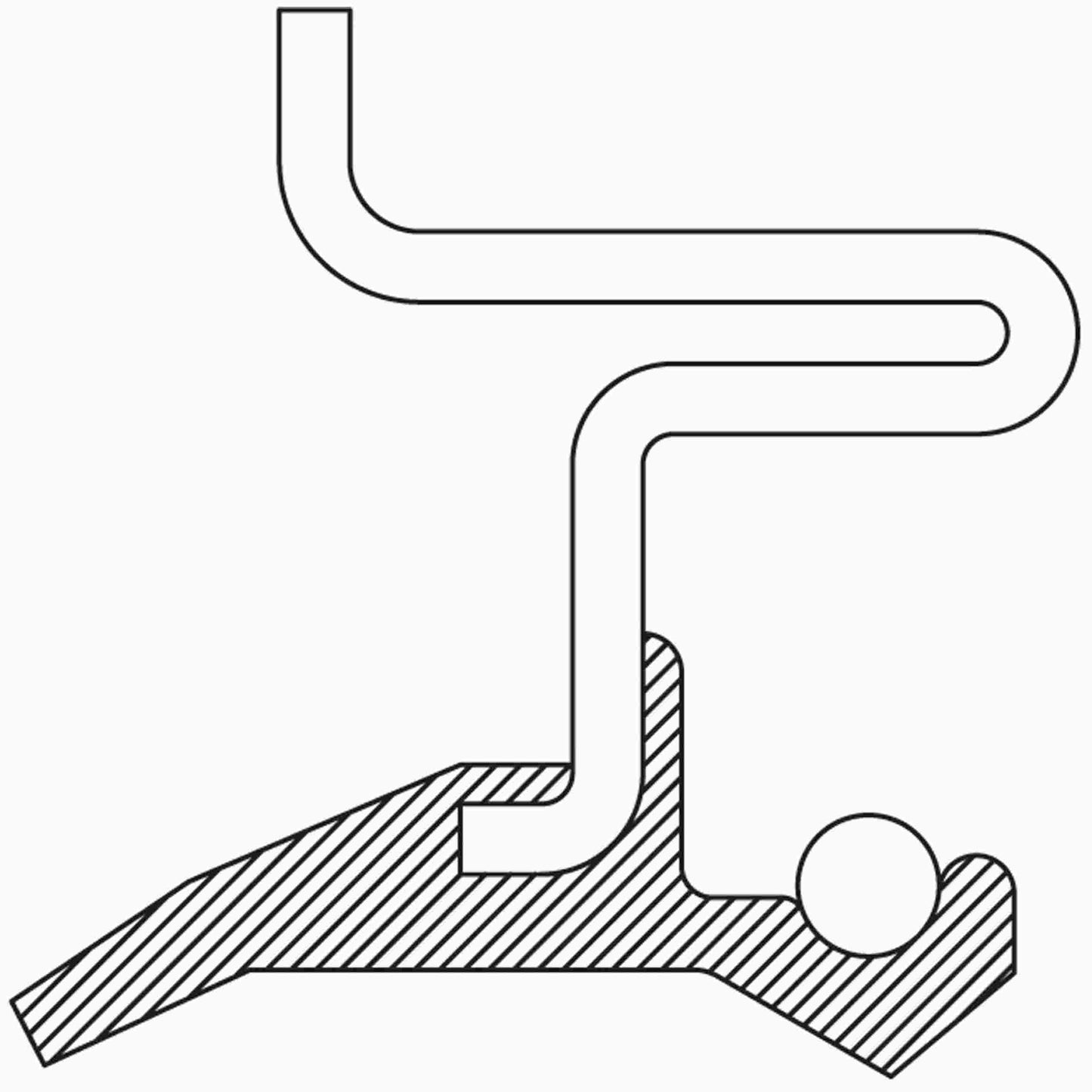 National Differential Pinion Seal 8622