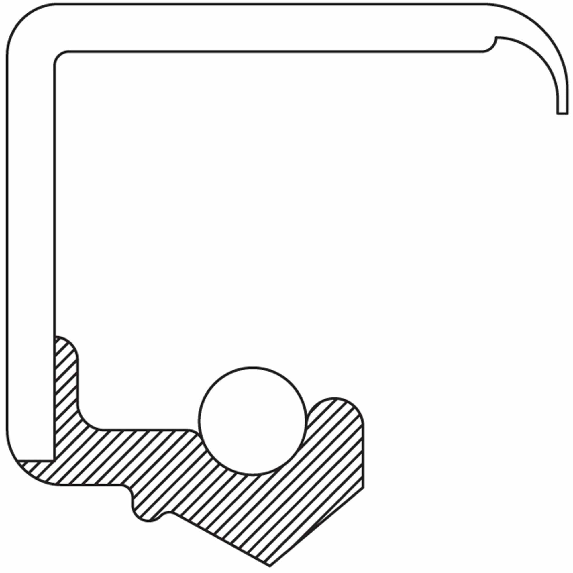 National Wheel Seal 9569S