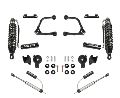 Fabtech 2024 Toyota Tacoma 4WD 3in UCA Kit w/ Uniballs & 2.5 Coilovers & 2.25 Dirt Logic Shocks K7103DL