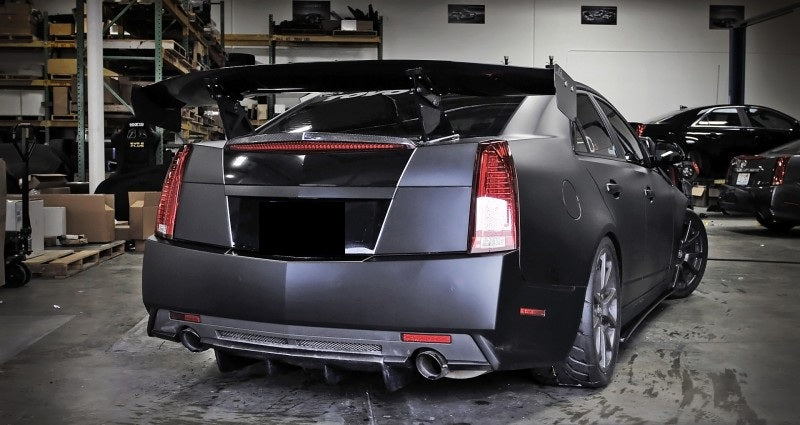 APR Cadillac CTS-V Sedan GTC500 Carbon Fiber Adjustable Wing 2008 - 2015