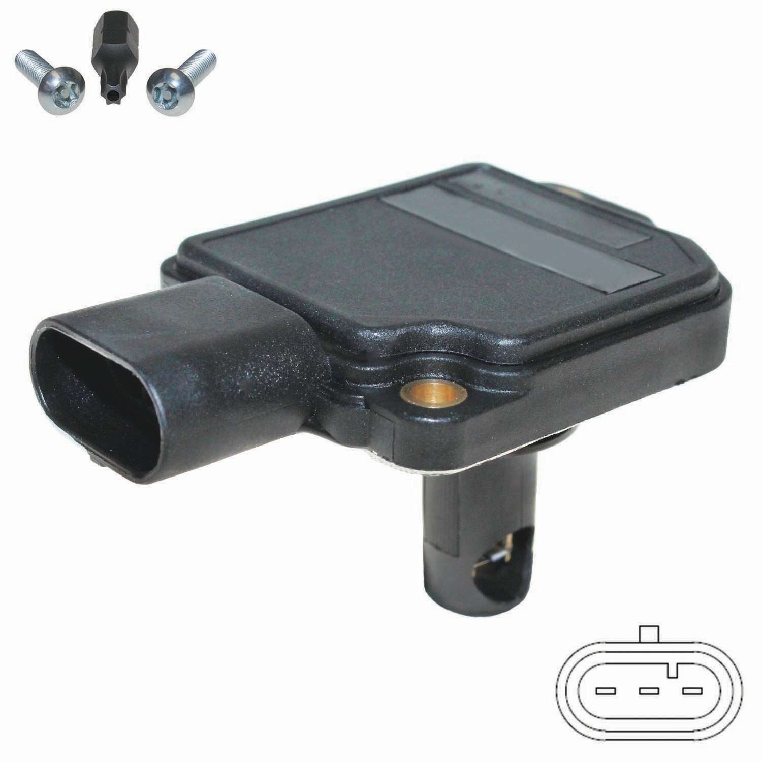 Walker Products Mass Air Flow Sensor 245-1116