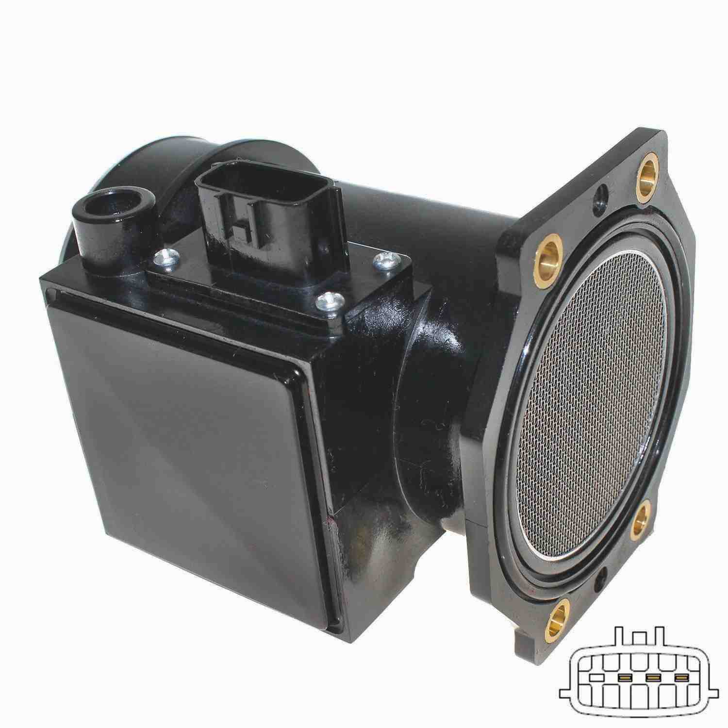 Walker Products Mass Air Flow Sensor 245-1129