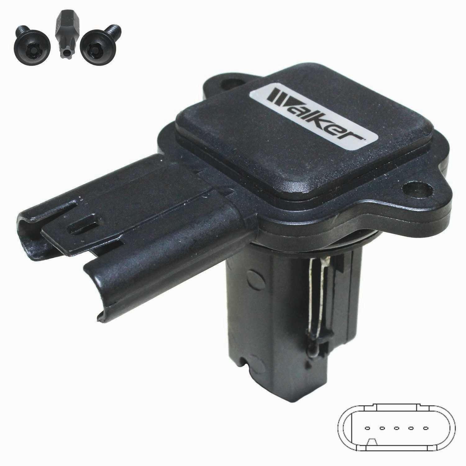 Walker Products Mass Air Flow Sensor 245-1188