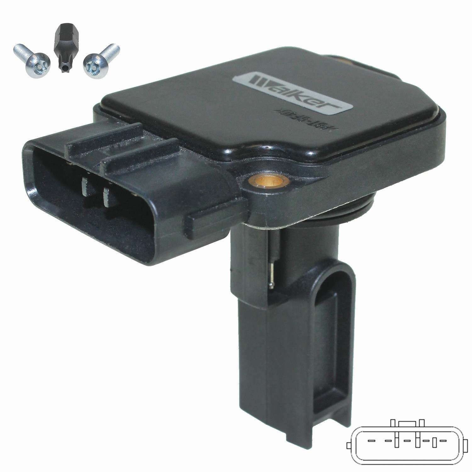 Walker Products Mass Air Flow Sensor 245-1192